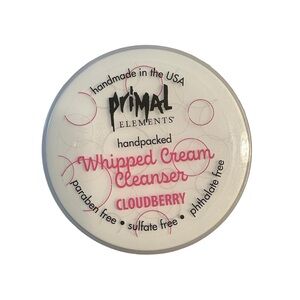 Primal Elements Cloudberry Cream Facial Cleanser NWOT Hydrating Skincare Spa